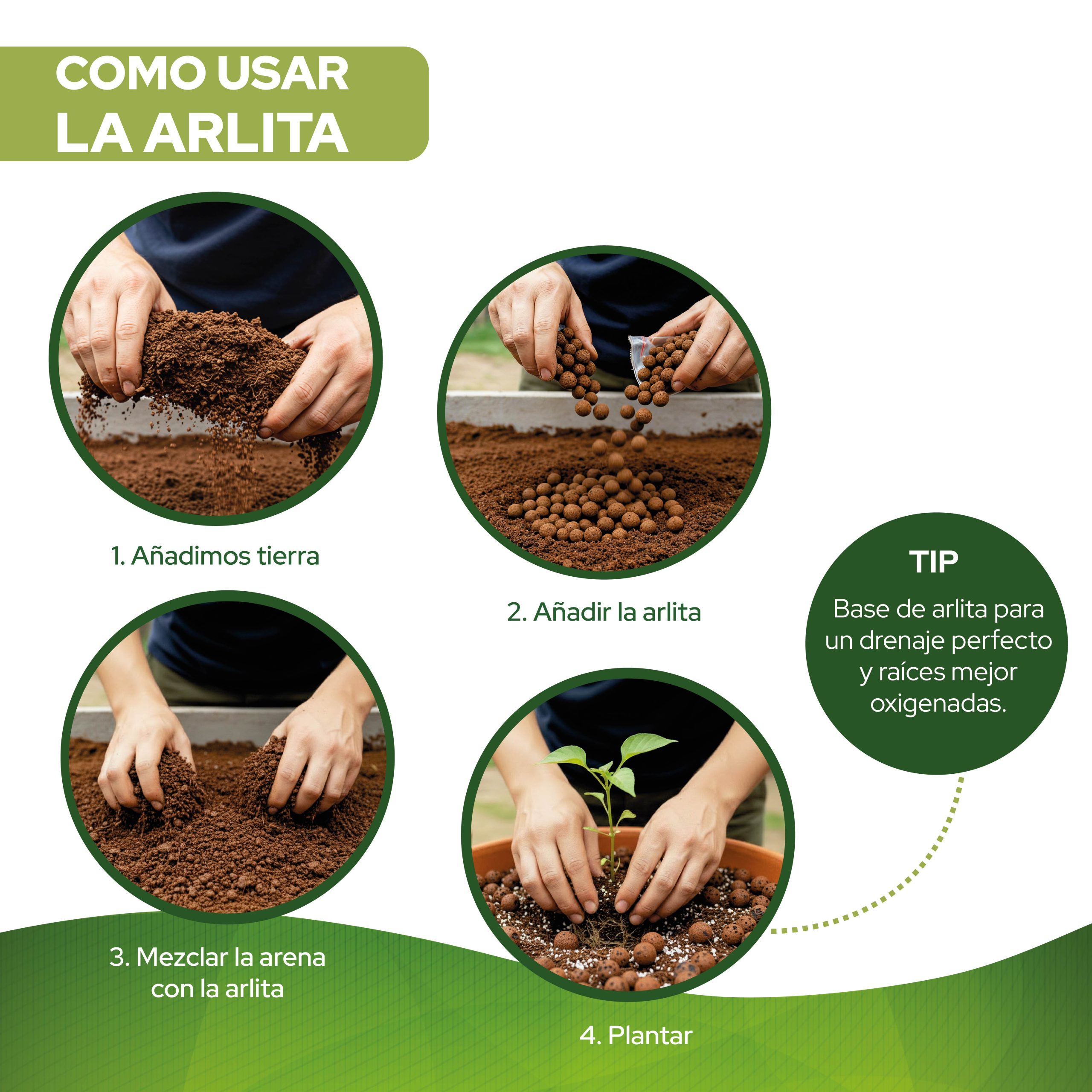 Arlita 20L sustrato bolas de arcilla expandida para plantas · foto 8