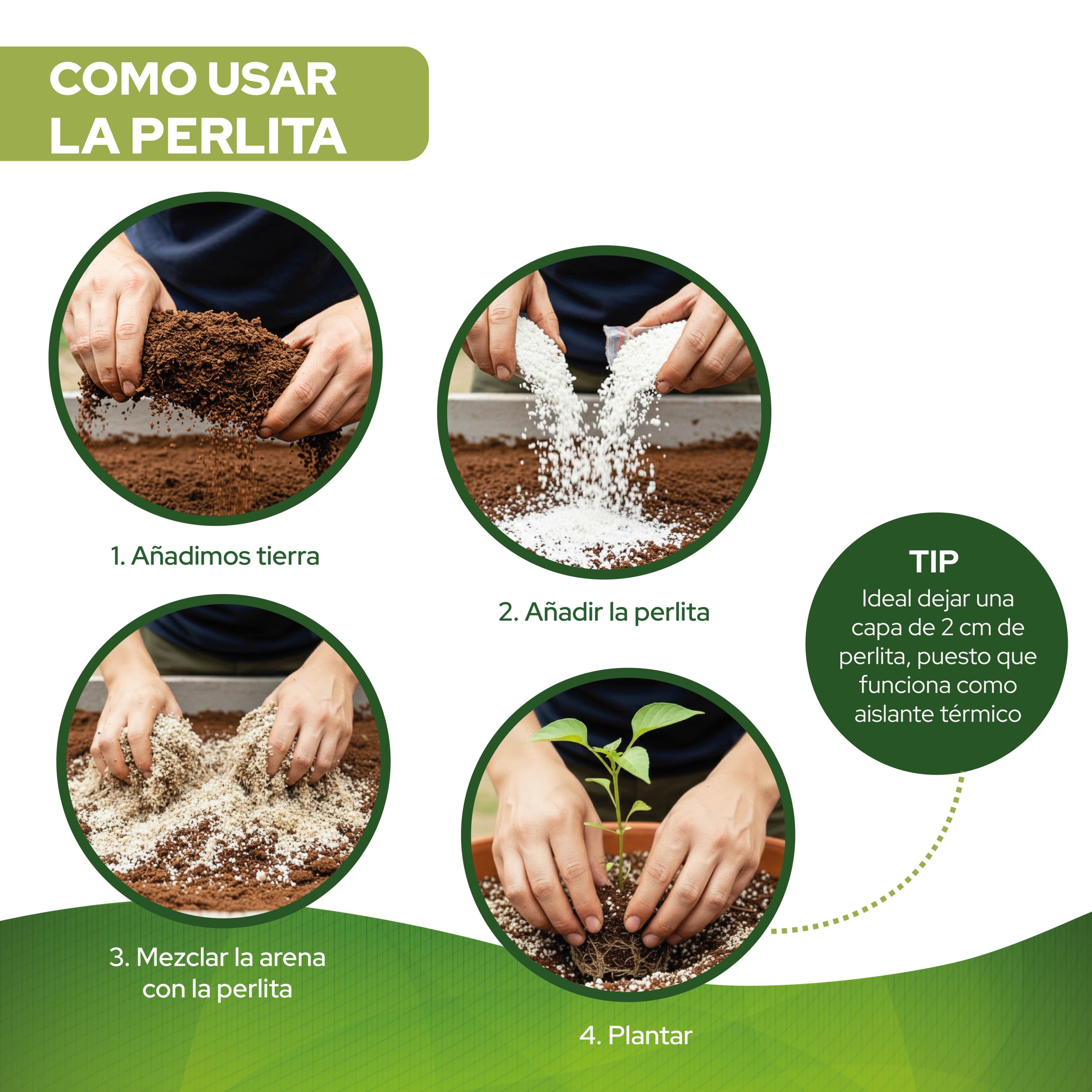 Perlita 6L de Control Garden para mejorar el sustrato de plantas · foto 8