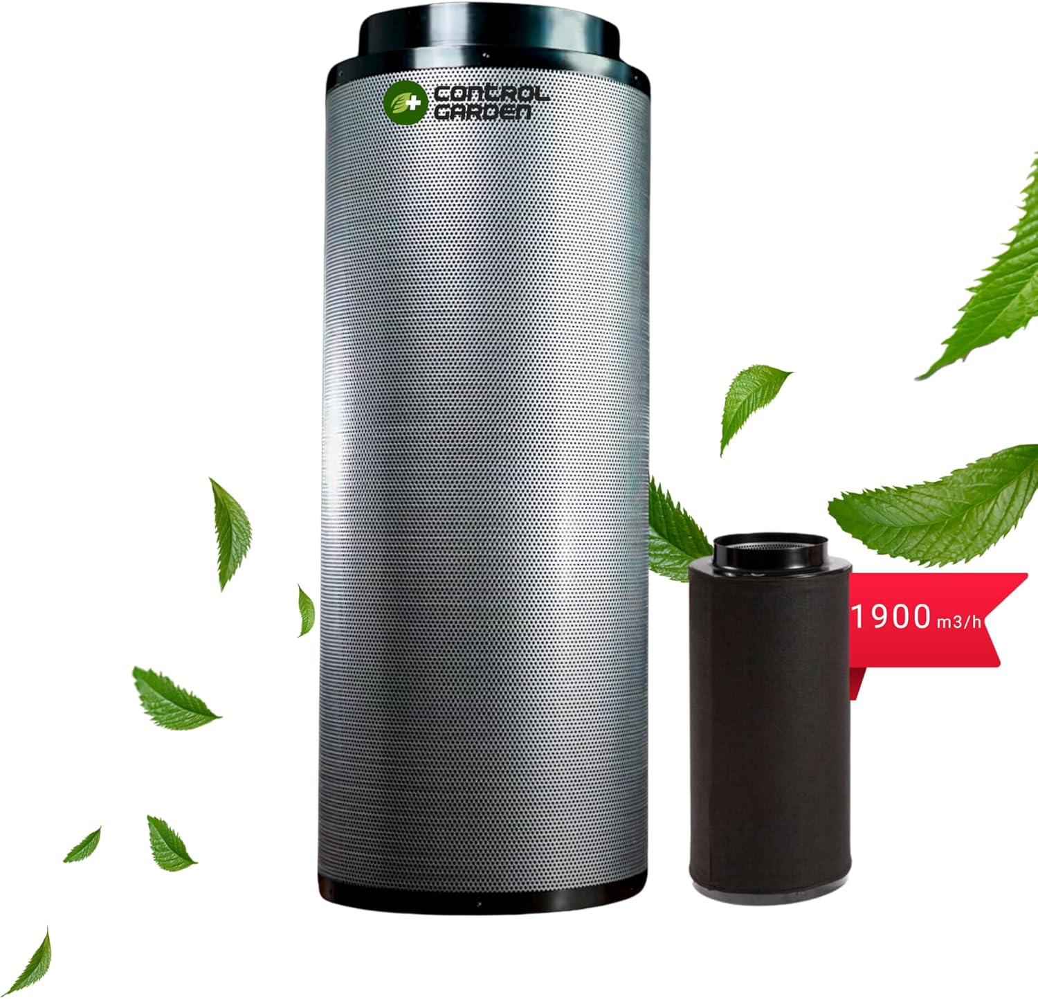 Filtry węglowe do uprawy hydroponicznej · Zestaw 10 sztuk · 20 x 10 cm