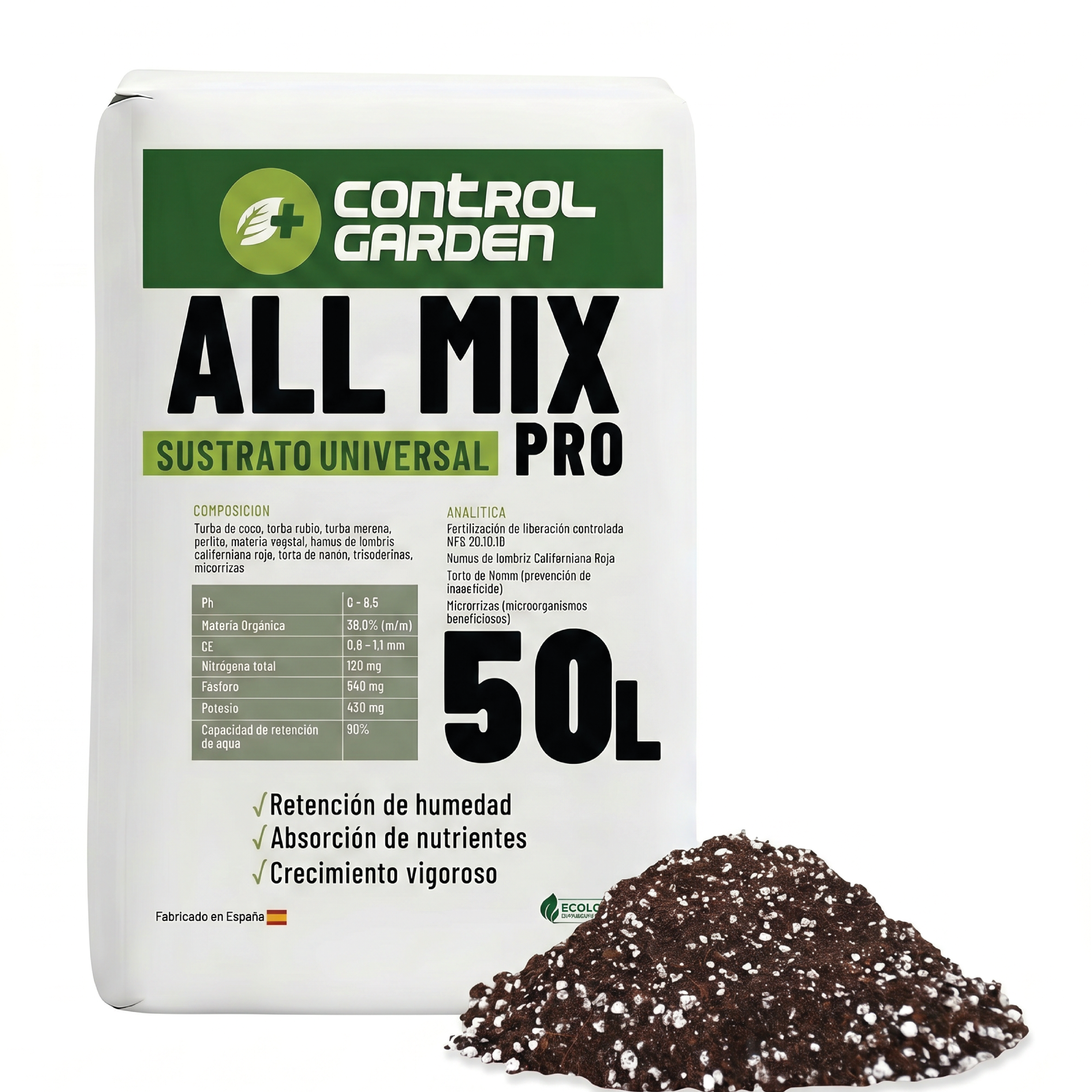 Substrat All Mix 50 L · Pak 1 jednostka
