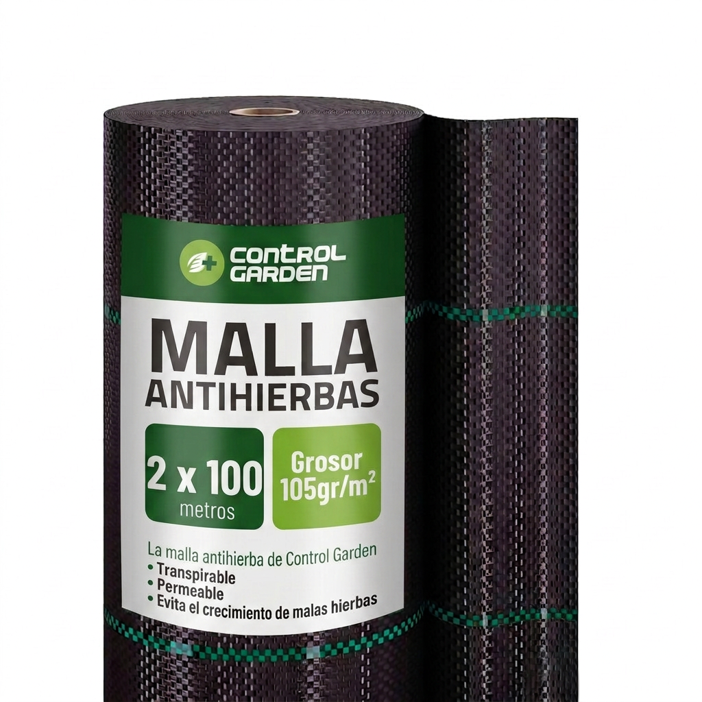 Siatka przeciw chwastom 2 x 100 m 105 gr/m² · Pack 1 sztuka