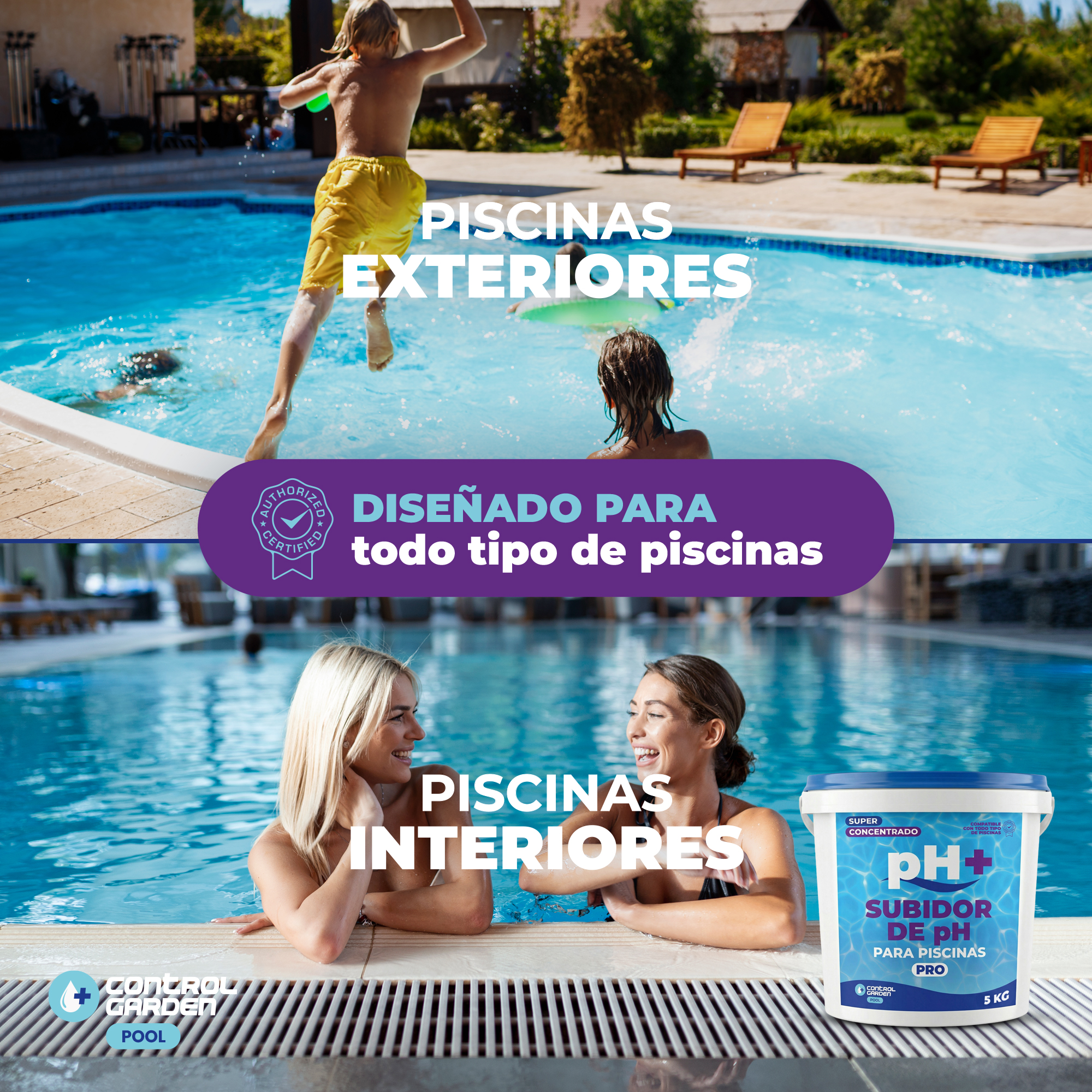 Subidor de pH Sólido Control Garden 5 kg para piscinas · foto 5