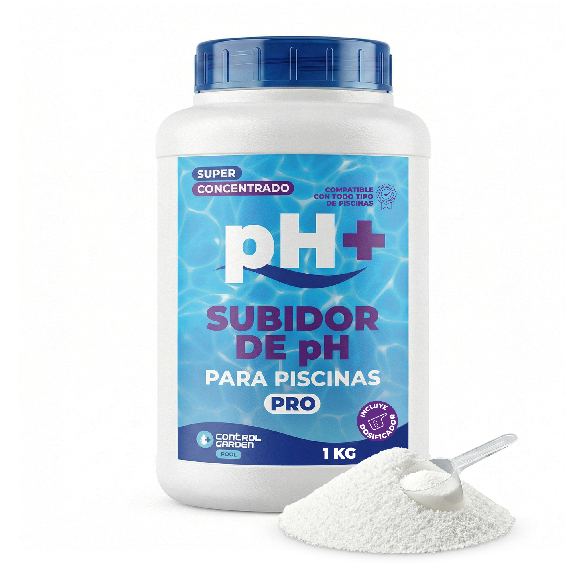 Granulat do Basenów pH+ 1 kg · Solidna Poprawa pH