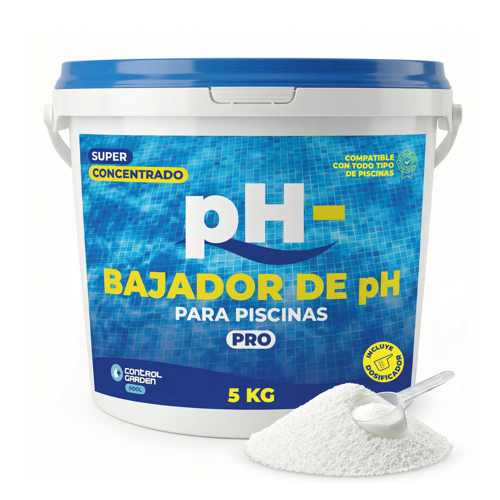 Reduktor pH do Basenów 5 kg · Stały · Opakowanie 1 szt.
