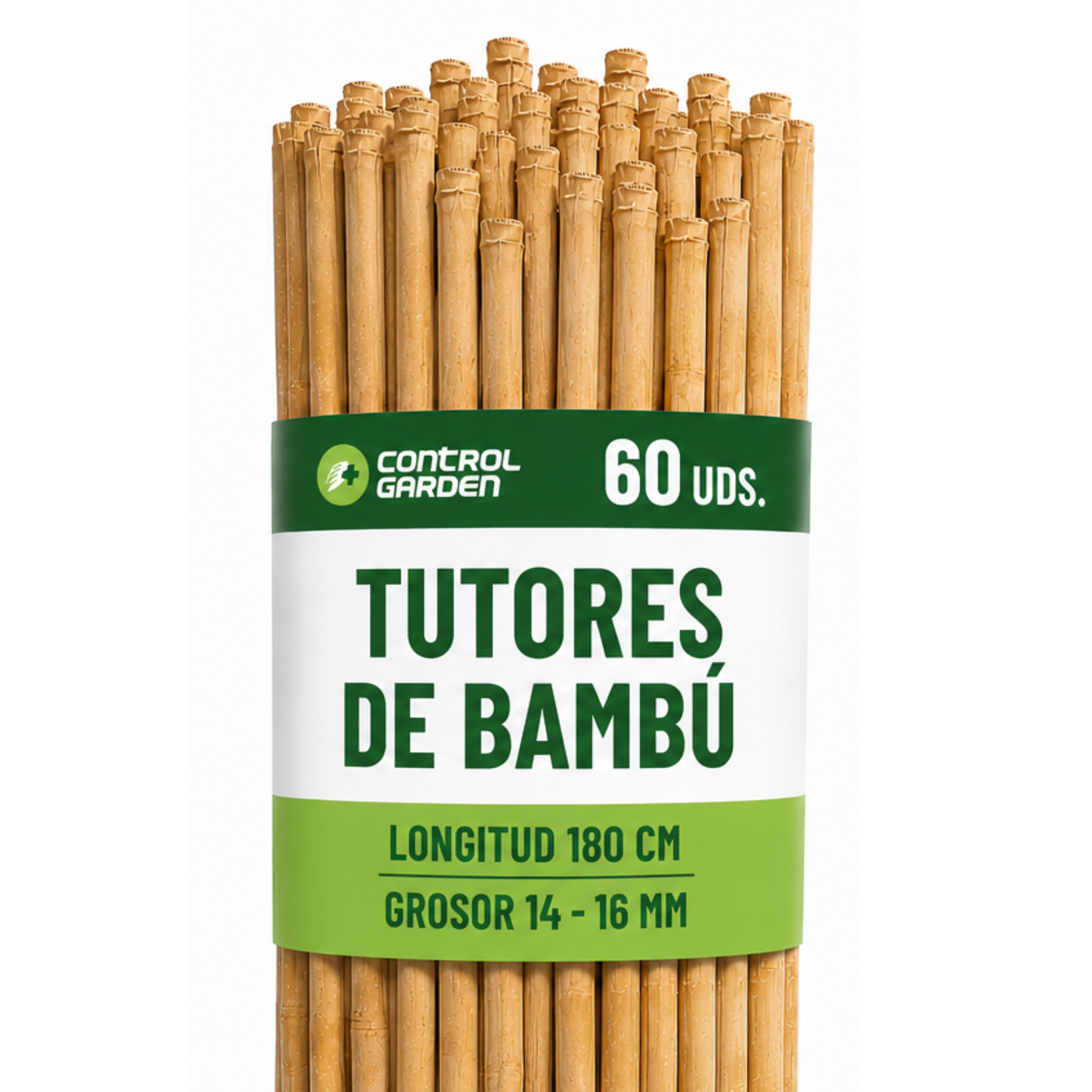 Stojaki bambusowe 180 cm ø14-16 · Pakiet 60 sztuk